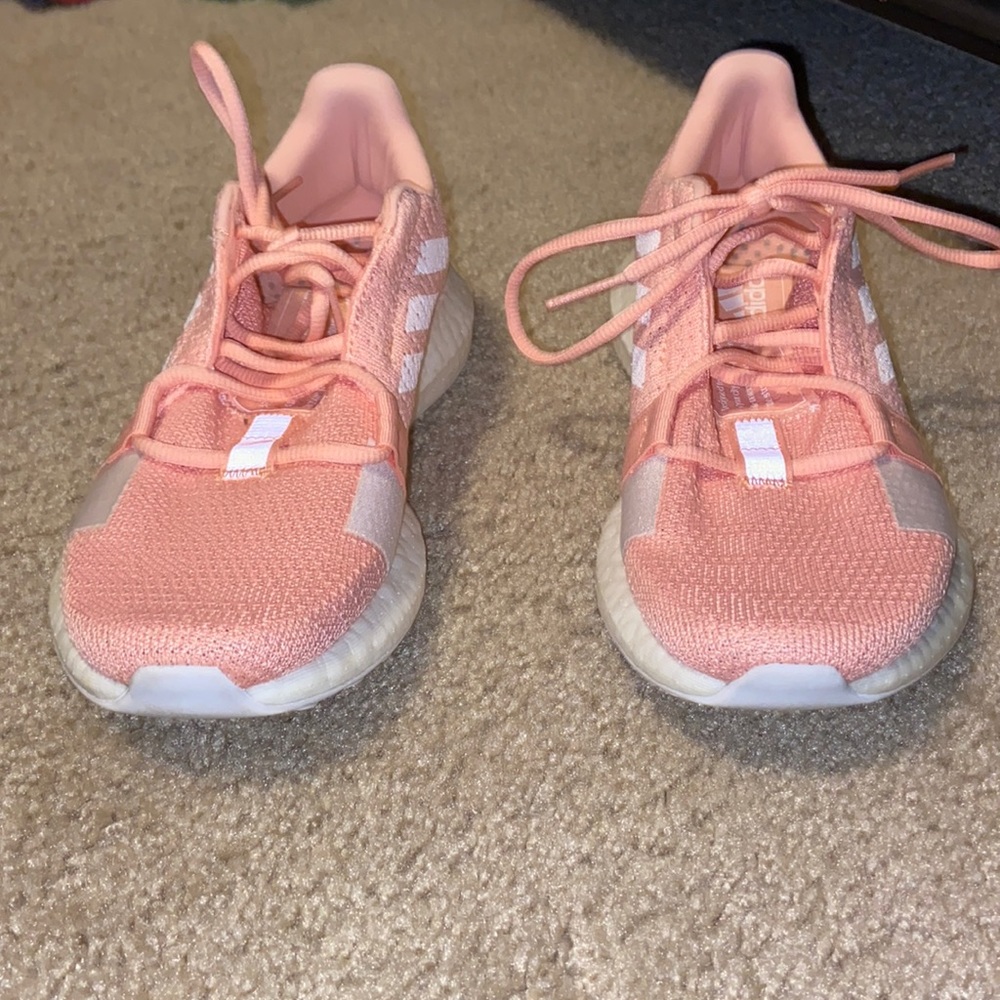 Pale Pink Adidas SenseBoost Go Running shoes